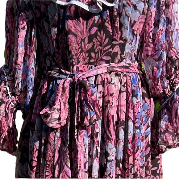 Love Shack Fancy Judah Midnight Light Maxi Dress Size 4 - Picture 8 of 13